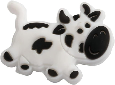 JJLFresheners Dairy Cattle Racket Vibration Tennis Accessories Shock Absorber Anti-Shock Cartoon Silicon