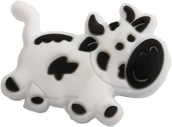 JJLFresheners Dairy Cattle Racket Vibration Tennis Accessories Shock Absorber Anti-Shock Cartoon Silicon