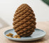 Mewajump Heavy Duty Pinecone Durable Natural Rubber Dental Teeth Cleaning Dog Feeder Chew Toy for Large Medium Dogs