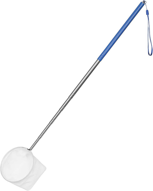 Pawfly Tiny Fish Tank Net, Extendable Stainless Steel Handle for Shrimp and Baby Fish