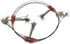Senyu Stainless Steel Fishing Rigs, 1-5 Arms Wire Trace Leader Rig with Snap, High-Strength Saltwater-Perch