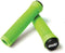 ODI Soft Flangeless Longneck Grips Softies, GREEN for Bikes and Scooters