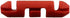 Scotty #2008-24 Auto Stopper Beads for Braided Line (24-Pack), Red
