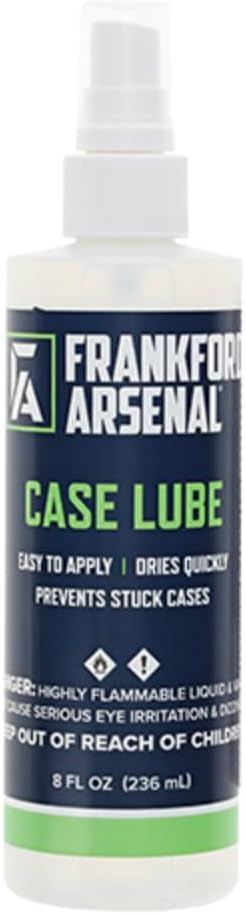 Frankford Arsenal 8 oz. Non-Aerosol Case Lube Spray Pump for Reloading
