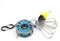 Fish Lock Buckle, 5 Snaps Fishing Stringer Clips with Reel PE Line, Silver-60# Fishing Tackle Accessory
