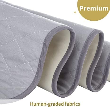 Washable Puppy Dog Pee Pad, 34" X 52" Waterproof Whelping Training Pet Mat for Dogs and Cats