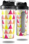 Decal Style Skin Wrap works with Blender Bottle 28oz Triangles Warm (BOTTLE