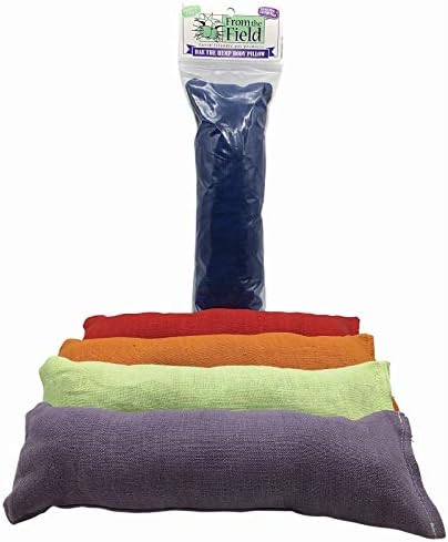 Bae The Hemp Body Pillow Cat Toy from The Field, USA-Made Kicker Toy with Catnip, Valerian Root, 12"