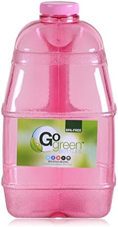 1 Gallon BPA-Free Big Mouth Dairy Bottle with Holder - Choose Your Color
