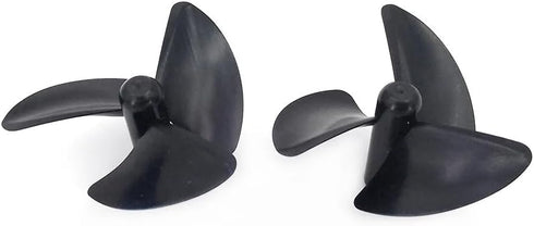 ToEjJeEn 42mm 2.3mm 3 Blades Left and Right Rc Boat Propellers for Rc Toy Fishing Boat DIY