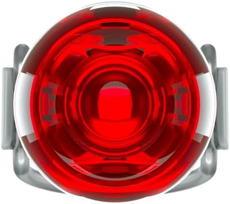 Knog Plug USB Rechargeable Bike Light, 250 Lumen Headlight with Low Battery Indicator, IP67 Waterproof