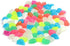 100 Pcs Colorful Glow in The Dark Pebbles for Fish Tank, Aquarium & Garden Walkway