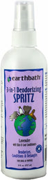 earthbath Lavender 3-in-1 Dog & Puppy Deodorizing Spritz - Cruelty-Free Odor Eliminator, 8 Oz