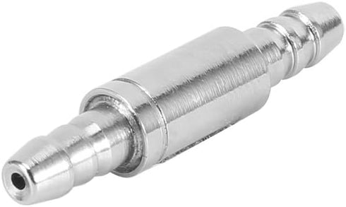 2Pcs Stainless Steel CO2 One Way Check Valve for Aquarium CO2 System, Prevent Water Flowing Back