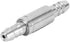 2Pcs Stainless Steel CO2 One Way Check Valve for Aquarium CO2 System, Prevent Water Flowing Back