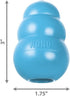 KONG Puppy Natural Teething Rubber Chew Toy, Stuffable for Extended Playtime, Chew & Fetch Toy for Small Puppies, Blue