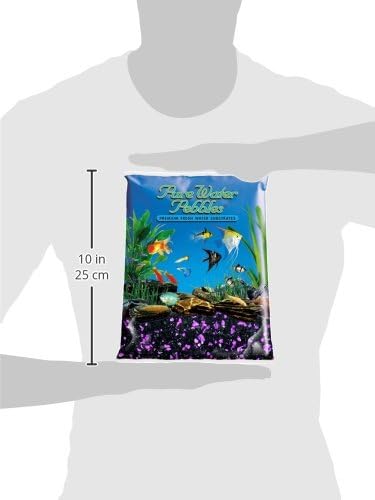 Aquarium Gravel, 5-Pound Blackberry Glo