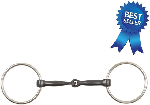 7/16" 5" 7/16" Schneiders O-Ring Horse Snaffle Sweet Iron| Ideal for Bending and Balance Training | Traditional O-Ring