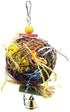 EBaokuup 2 Pack Bird Chewing Toys, Foraging Shredder Hanging Toy for Parrot Cage (Cockatiel Conure African Grey)