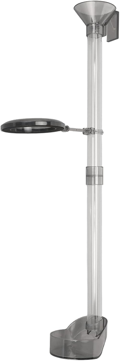 Aquarium Fish Feeder, Premium Acrylic Shrimp Feeding Tube and Dish Set, Safe for Multiple Fish