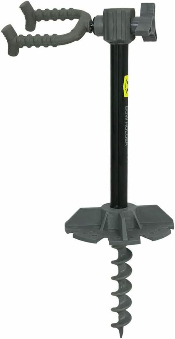 Hawk Earth Anchor, Portable Ultra-Stable Hands-Free Secure Bow Holder for Ground Hunting