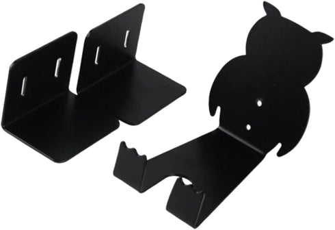 Kisangel Bike Holder 1 Set Cycle Wall Mount Holder, Black Creative Supplies Hanger Hook Storage Bike Rack