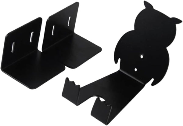 Kisangel Bike Holder 1 Set Cycle Wall Mount Holder, Black Creative Supplies Hanger Hook Storage Bike Rack