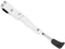 White Adjustable Bike Kickstand, Aluminum Alloy Stand, Fits 16" 20" 24" 26" Bikes