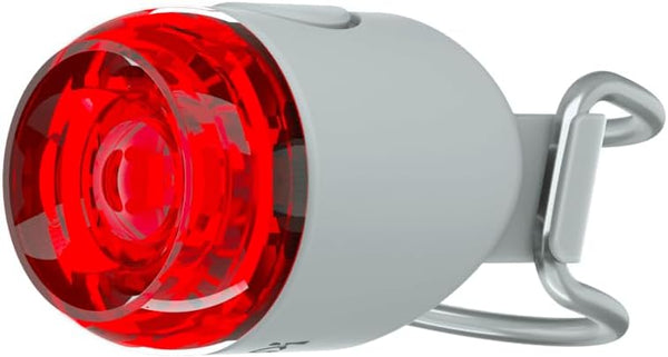 Knog Plug USB Rechargeable Bike Light, 250 Lumen Headlight with Low Battery Indicator, IP67 Waterproof