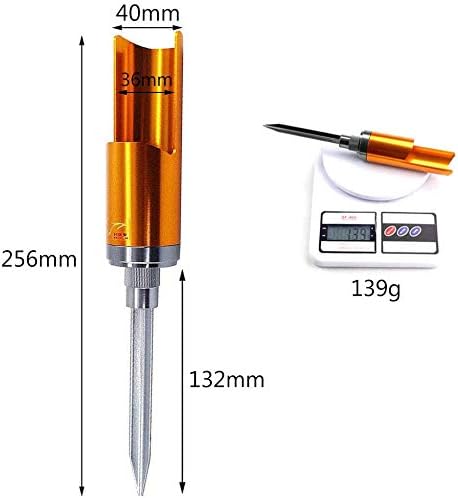 Fishing Rod Pole Holder, Aluminum Alloy Ground Support Stand, Fishing Rod Racks, Folding Holder