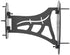Skull Hooker Small/Medium Game Steel Powder-Coated Dual Shoulder Mounts with 8-inch Swing Arm