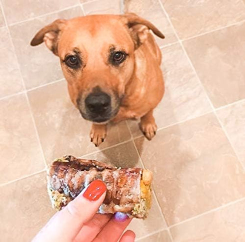 Dog Chews – Beef Trachea Dog Treat Chew Made in USA - Grass Fed American Beef, Glucosamine Rich for Healthy Joints