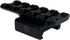 FSI Riser Mount 5 Slots - 1“/0.83"/0.5" See-Through Weaver/Picatinny Rail Mount