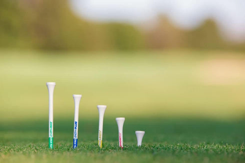 Pride PTS Wood Golf Tees, 135 Count, 3-1/4 Inch, Best for Drivers & Woods, Improve Distance and Accuracy
