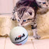 Playroll! Robotic Self Spinning Ball Toy for Cats and Dogs - Built-in Catnip Chamber, LED Light, Auto Sleep Function