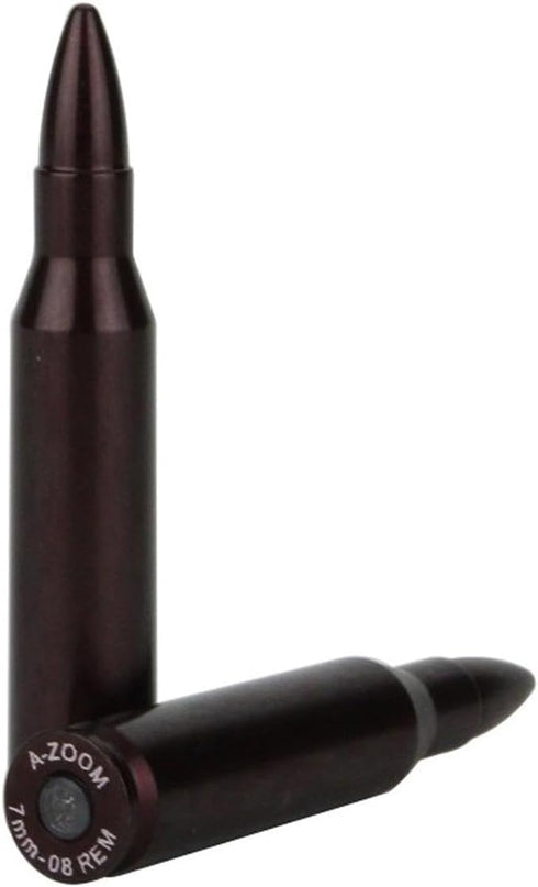 A-ZOOM 7mm-08 (2-Pack) Rifle Metal Snap Caps for Remington