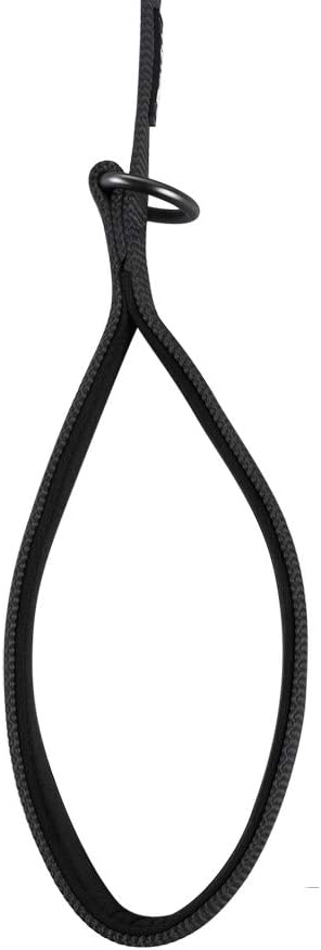 Hyhug Pets Premium Adjustable Leash - 6 Feet for Small Dogs with Soft Neoprene Handle, Obsidian Black