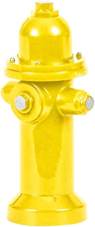 Yellow Fire Hydrant for Wrestling Action Figures