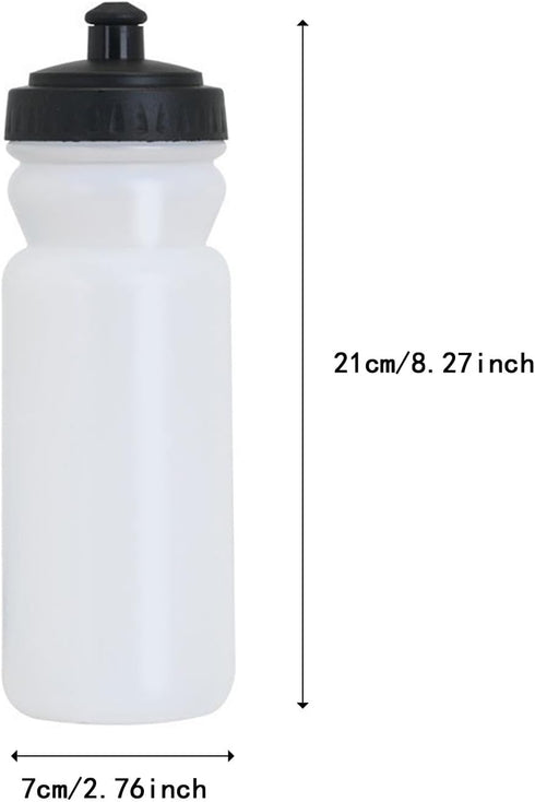 Aymzbd 600 ml Sports Water Bottle Fitness Bottle Water Drinking for Women Men Water Cup for Bike Outdoor Activities