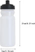 Aymzbd 600 ml Sports Water Bottle Fitness Bottle Water Drinking for Women Men Water Cup for Bike Outdoor Activities