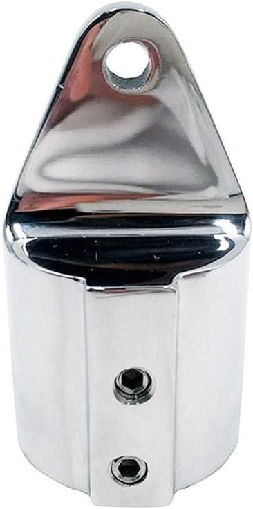 SHENGHUISS Bimini Top Cap Eye End - Boat Fitting Stainless Steel 316 Round Tubing Marine Hardware with L Shape Hex Key