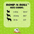 Jolly Pets Romp-n-Roll Dog Toy, 8 Inches/Large, Rope and Ball, Red (608 RD)