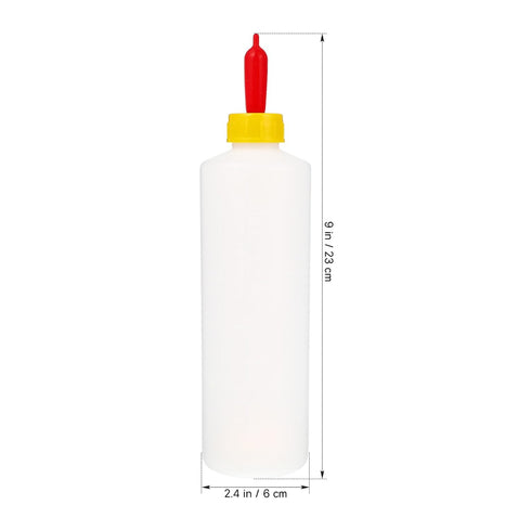 400ml 5PCS Angoily Goat Bottle, Lamb Bottle Goat Feeding, Small Animal Milk Drink for Feeding s, Nursing s Puppies, Pet