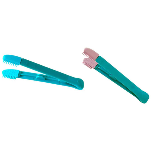 Didiseaon Tear Stain Remover Comb for Cat Dog, 2Pcs Portable Grooming Comb Brush for Small Pets