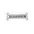 Tent Spring Buckle Swing Tension Spring for Outdoor Camping Dog Training, High-Strength Steel Rope