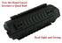 Ultimate Arms Gear 5" Picatinny Rail - Bolt on for Hand Guard & Magpul MOE