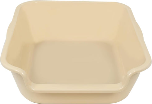 Blaucasa 1 Pack 20" 15" Extra Large Dog Litter Box Pan Tray (ABS Material), Low Entry Jumbo Senior Litter Boxes