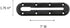 Scotty 440-BK-4 Low Profile Track – 4-INCH
