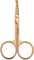 3.5 Inch Copper Silent Pet Grooming Safety Scissors for Cats & Dogs - Quiet Alternative to Electric Clippers