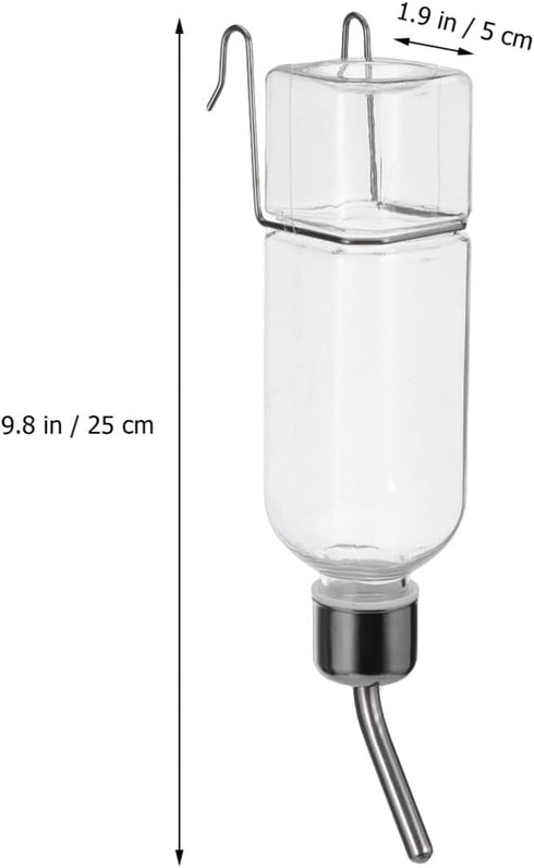 Automatic Water Dispenser Rat Dog Accessories for Small Automatic Dispenser Dog Kennel Car Bottle No-spill Pet Feeder Hamster Kettle Automatic Feeder Travel Small Animals Squirrel